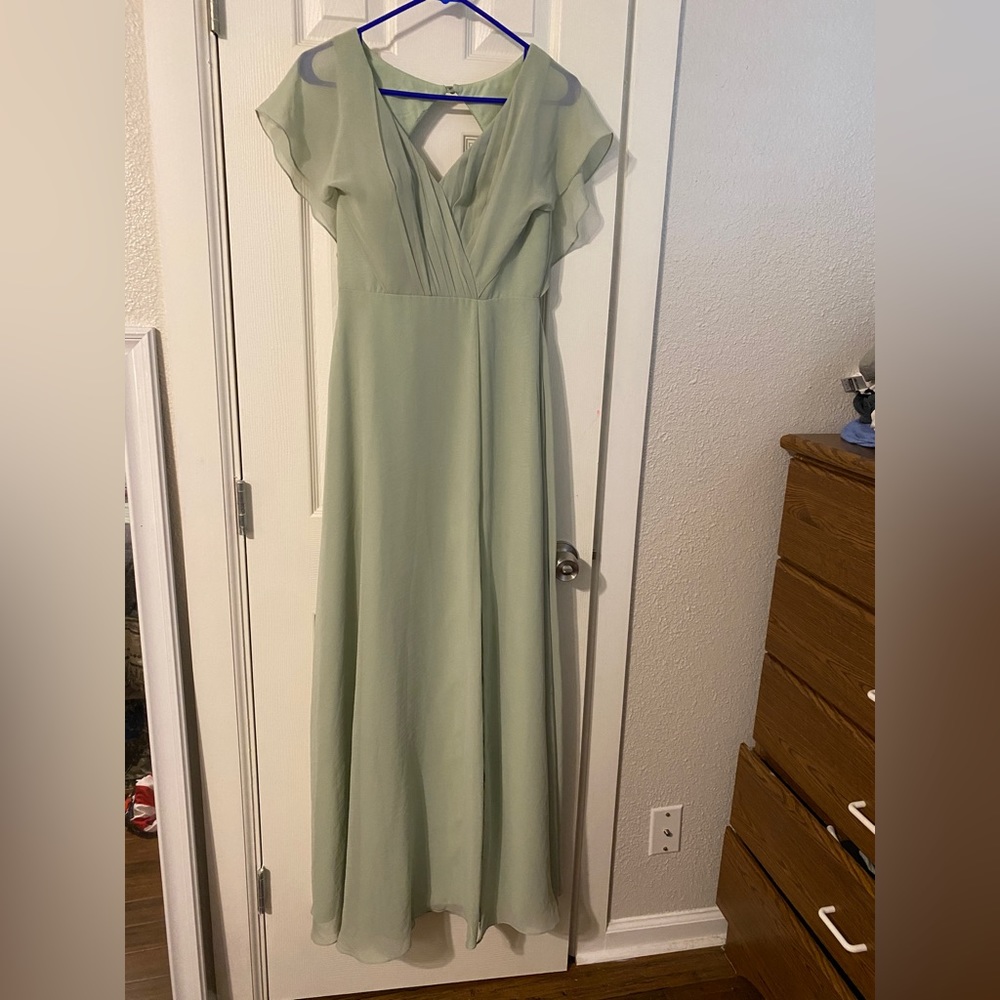 Azazie Rylee Bridesmaids Dress - Dusty Sage
